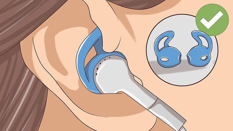 Bạn có thể sử dụng kèm các phụ kiện nếu tai nghe không vừa
