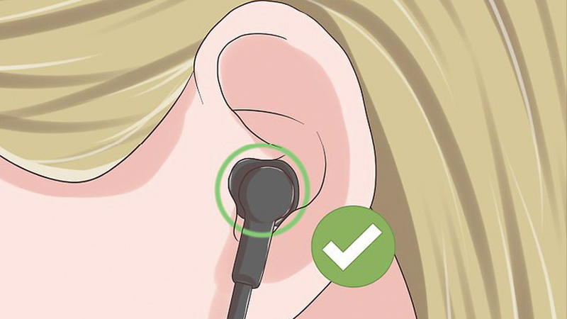 Đeo tai nghe In-ear đúng cách