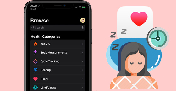 Cách cài đặt, xoá lịch trình ngủ trong ứng dụng Sức khoẻ trên iPhone