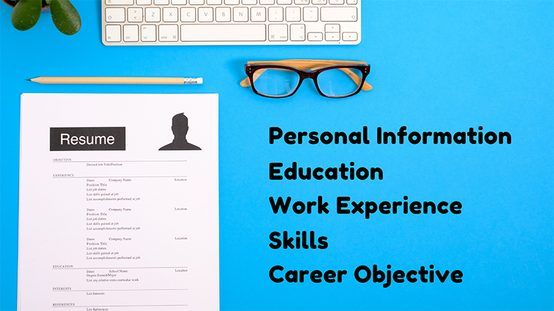 Một CV đầy đủ cần có thông tin của ứng viên