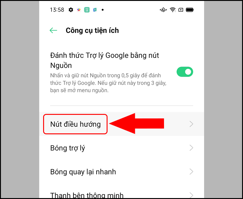 Nút điều hướng