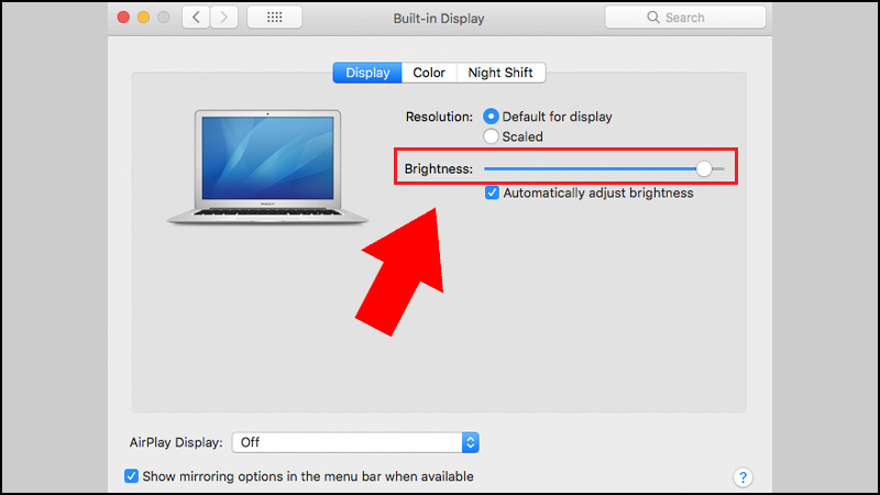 Cách Chỉnh Độ Sáng Màn Hình Macbook Đơn Giản - Thegioididong.Com
