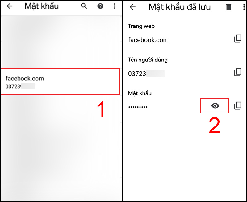 Cách Xem Mật Khẩu Facebook Trên Điện Thoại, Máy Tính Mới Nhất -  Thegioididong.Com