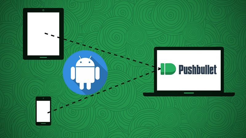 Hãy dùng tài khoản Google đăng nhập để có thể sử dụng Pushbullet