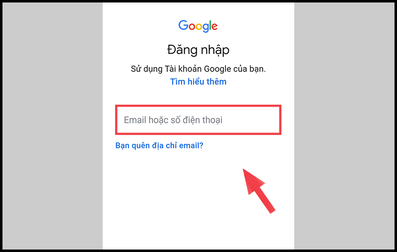 Đăng nhập Google Drive