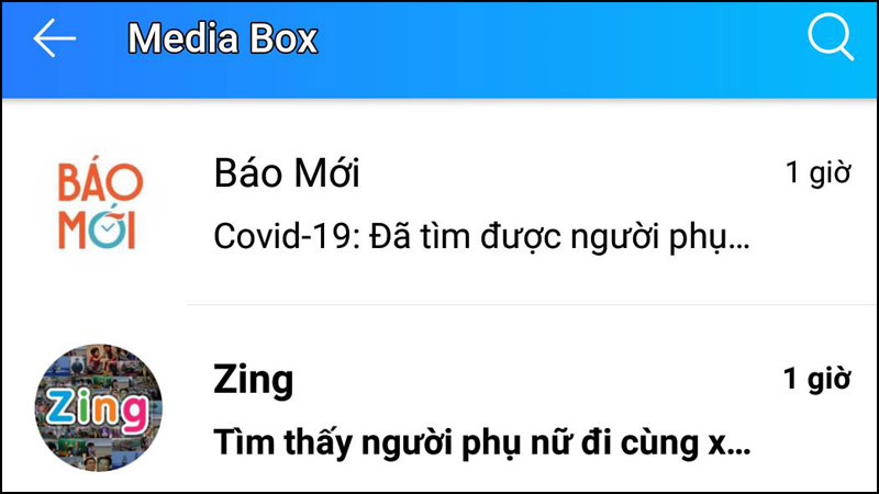 Zalo OA Nội dung