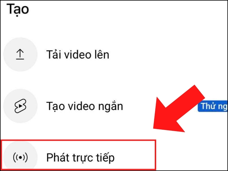 Cách phát trực tiếp trên YouTube bằng điện thoại, máy tính đơn giản