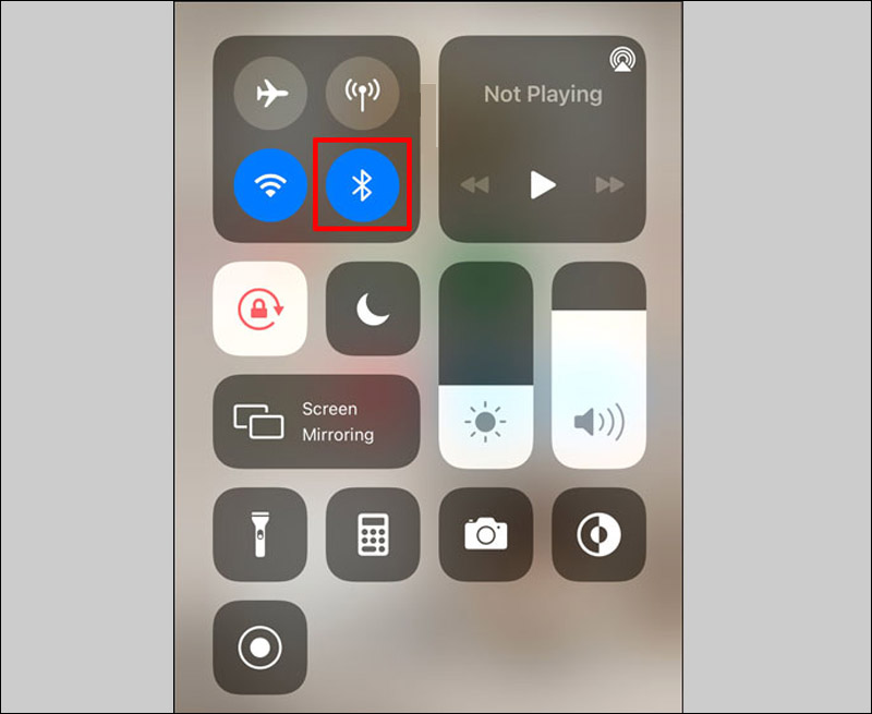 Bật Bluetooth trên iPhone