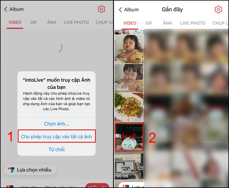 Tạo app làm hình nền video cho iphone với việc chọn nhiều hiệu ứng độc đáo