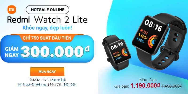 HOTSALE ONLINE Redmi Watch 2 Lite