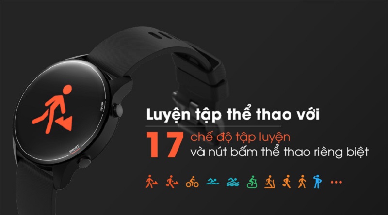 Xiaomi Mi Watch cung cấp 17 chế độ luyện tập thể thao chuy&ecirc;n nghiệp