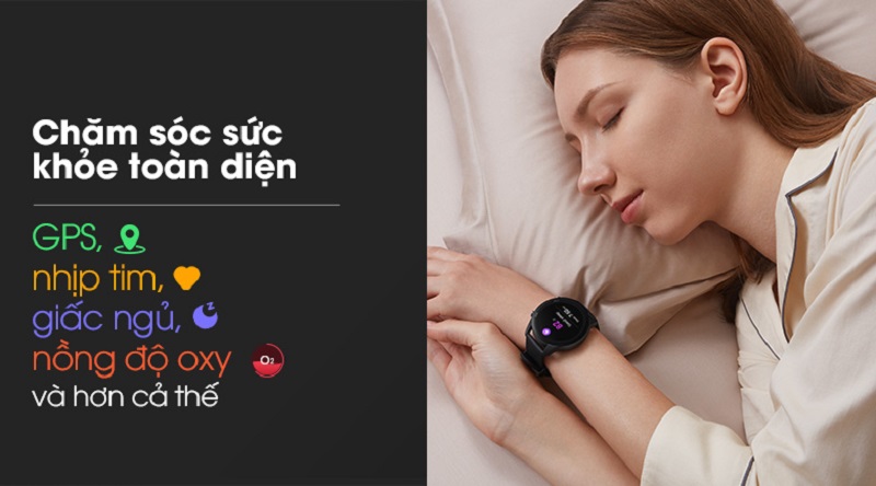 Xiaomi Mi Watch được trang bị nhiều t&iacute;nh năng sức khỏe