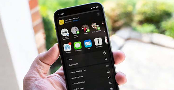 Hướng dẫn cách tuỳ chỉnh, thay đổi Share Sheet trên iPhone, iPad