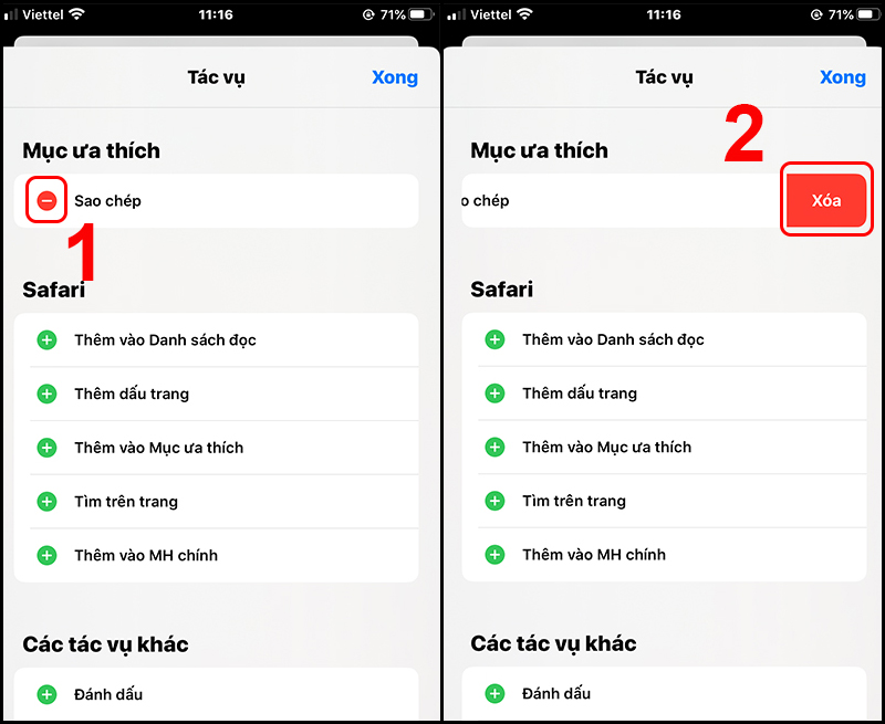 Gỡ t&aacute;c vụ