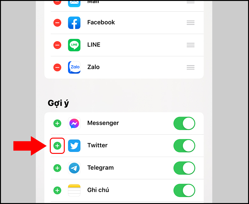 Th&ecirc;m ứng dụng
