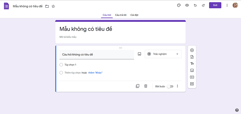 Cách tạo bài kiểm tra, câu hỏi trắc nghiệm online trên Google ...