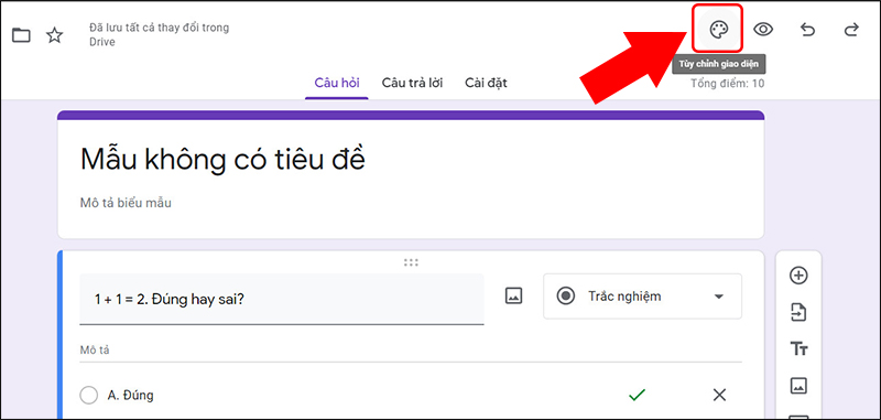 Cách tạo bài kiểm tra, câu hỏi trắc nghiệm online trên Google ...