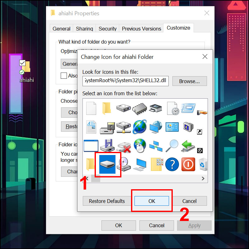 Cách thay đổi Icon cho Shortcut phần mềm