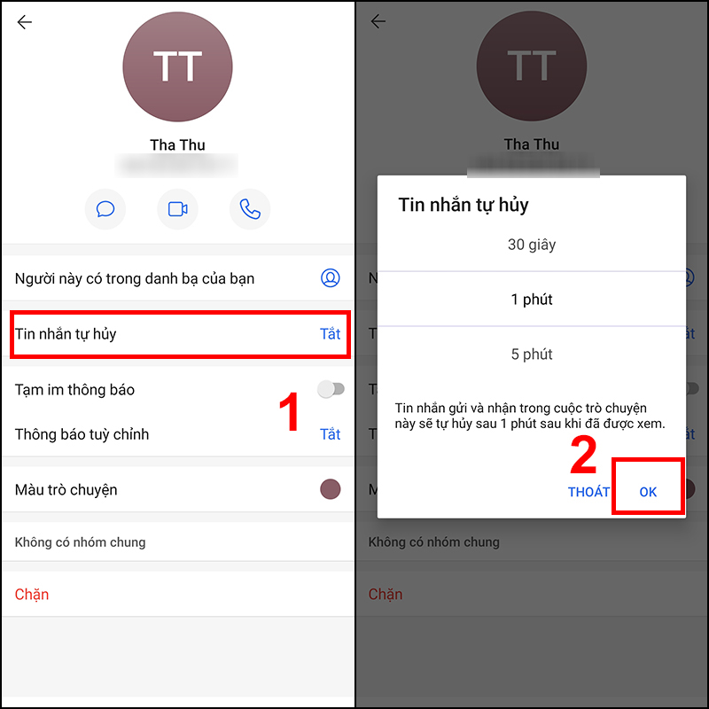 Sử dụng ứng dụng Signal tr&ecirc;n điện thoại