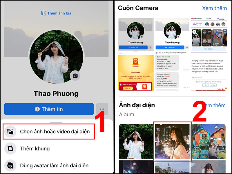 Cách Đặt Lại Avatar Cũ Trên Facebook Bằng Điện Thoại, Máy Tính -  Thegioididong.Com
