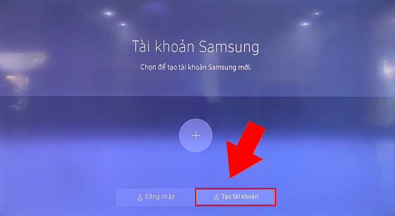 Tạo tài khoản