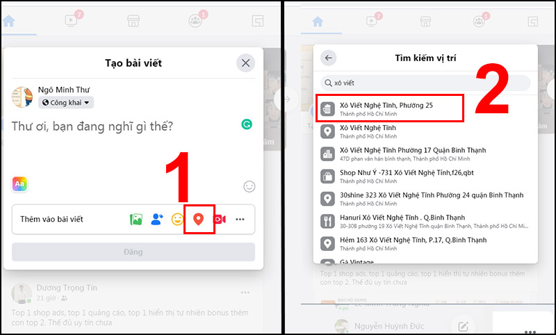 Cách tạo địa điểm trên Facebook