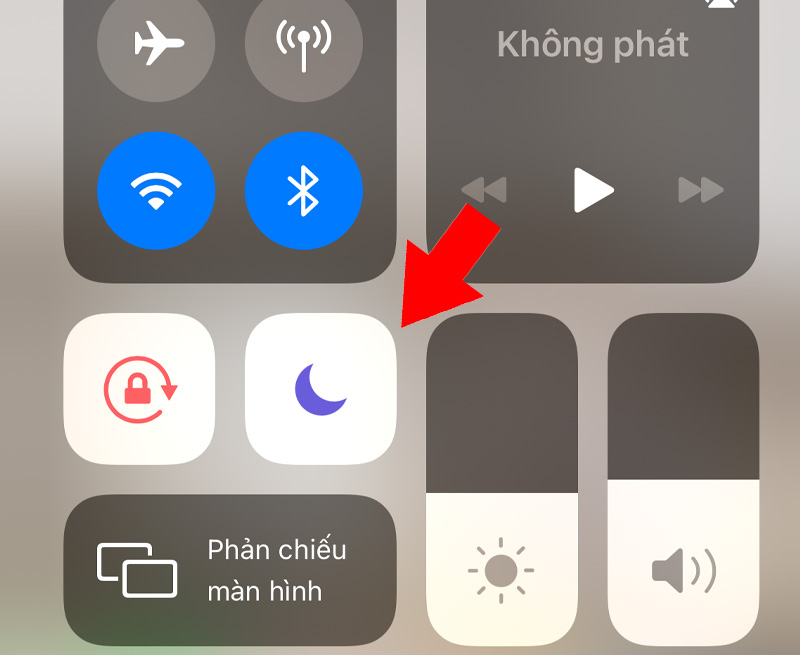 Bật chế độ Không làm phiền trong khi ngủ