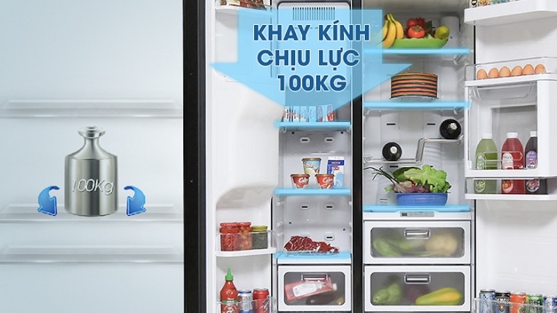 Khay kính có khả năng chịu lực tốt