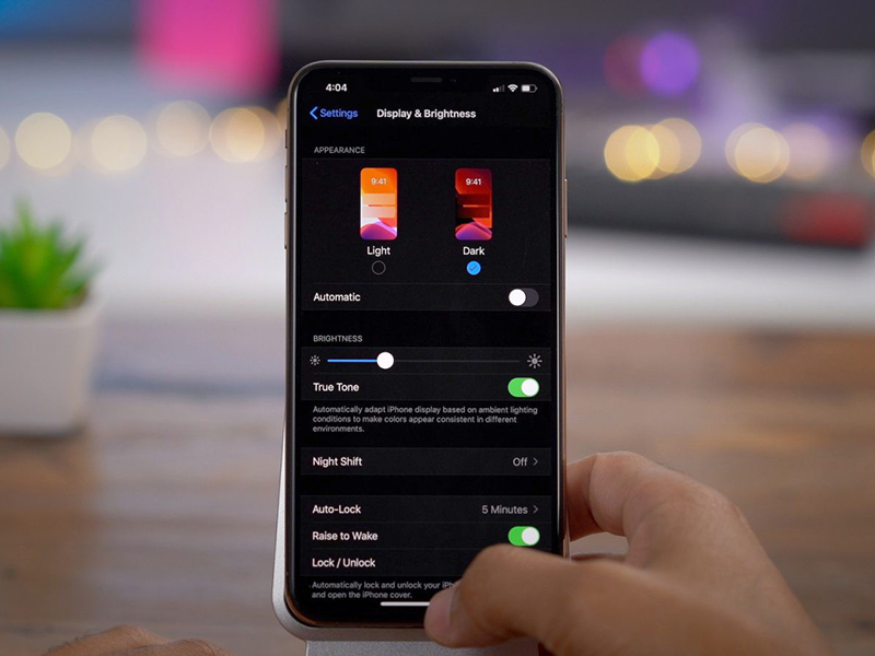 Chế độ tối (Dark Mode) giúp tiết kiệm Pin, bảo vệ mắt