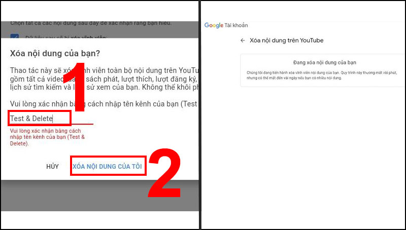 Cách xóa kênh YouTube trên điện thoại, máy tính mới cập nhật 2021 - Thegioididong.com