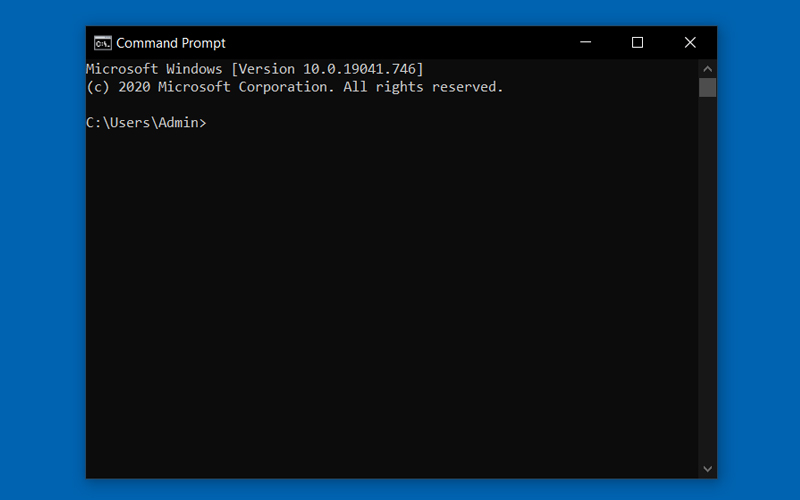 Cửa sổ Command Prompt