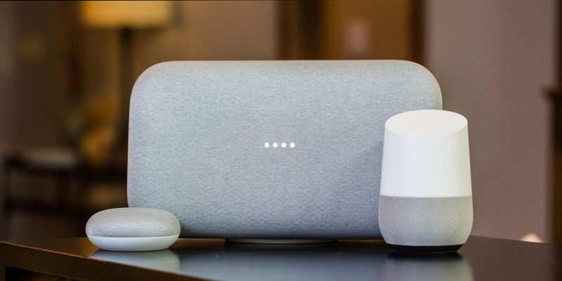 Các dòng khác nhau của Google Home