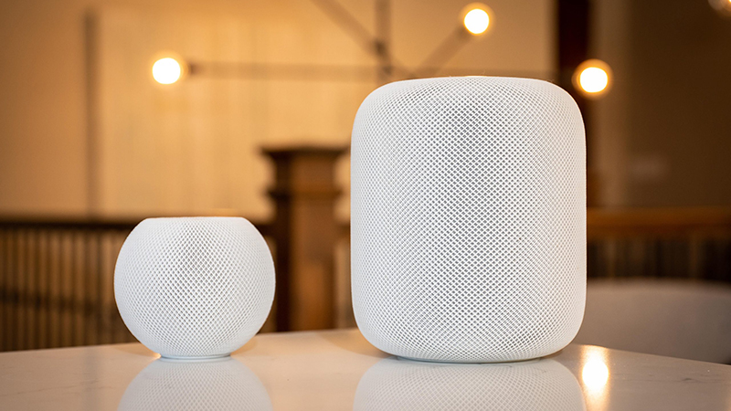 HomePod v&agrave; HomePod Mini