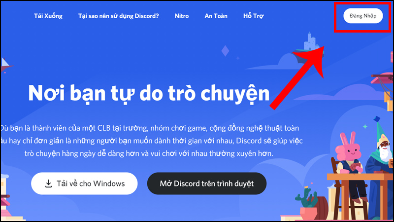 Cách sử dụng Discord cho máy tính