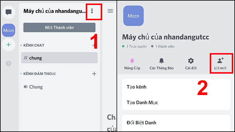 Cách sử dụng Discord cho điện thoại