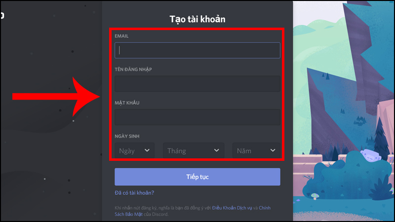 Cách sử dụng Discord cho máy tính