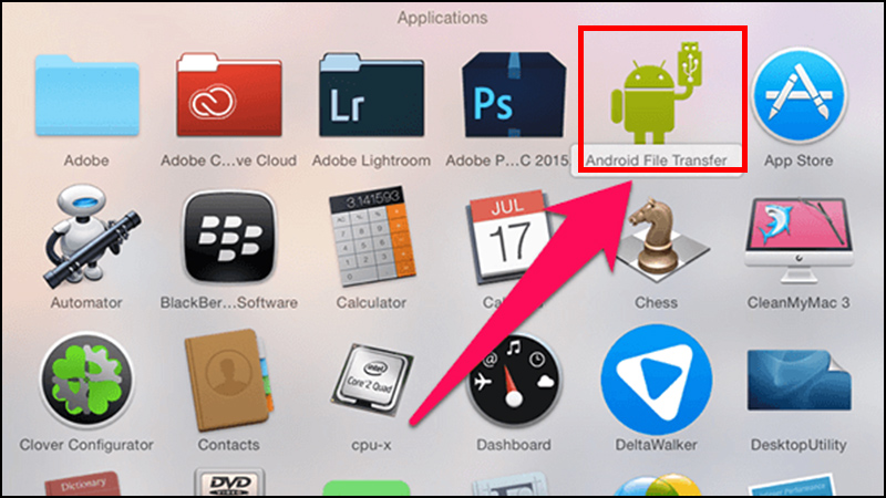 C&aacute;ch xử l&yacute; Android File Transfer kh&ocirc;ng bật l&ecirc;n khi kết nối