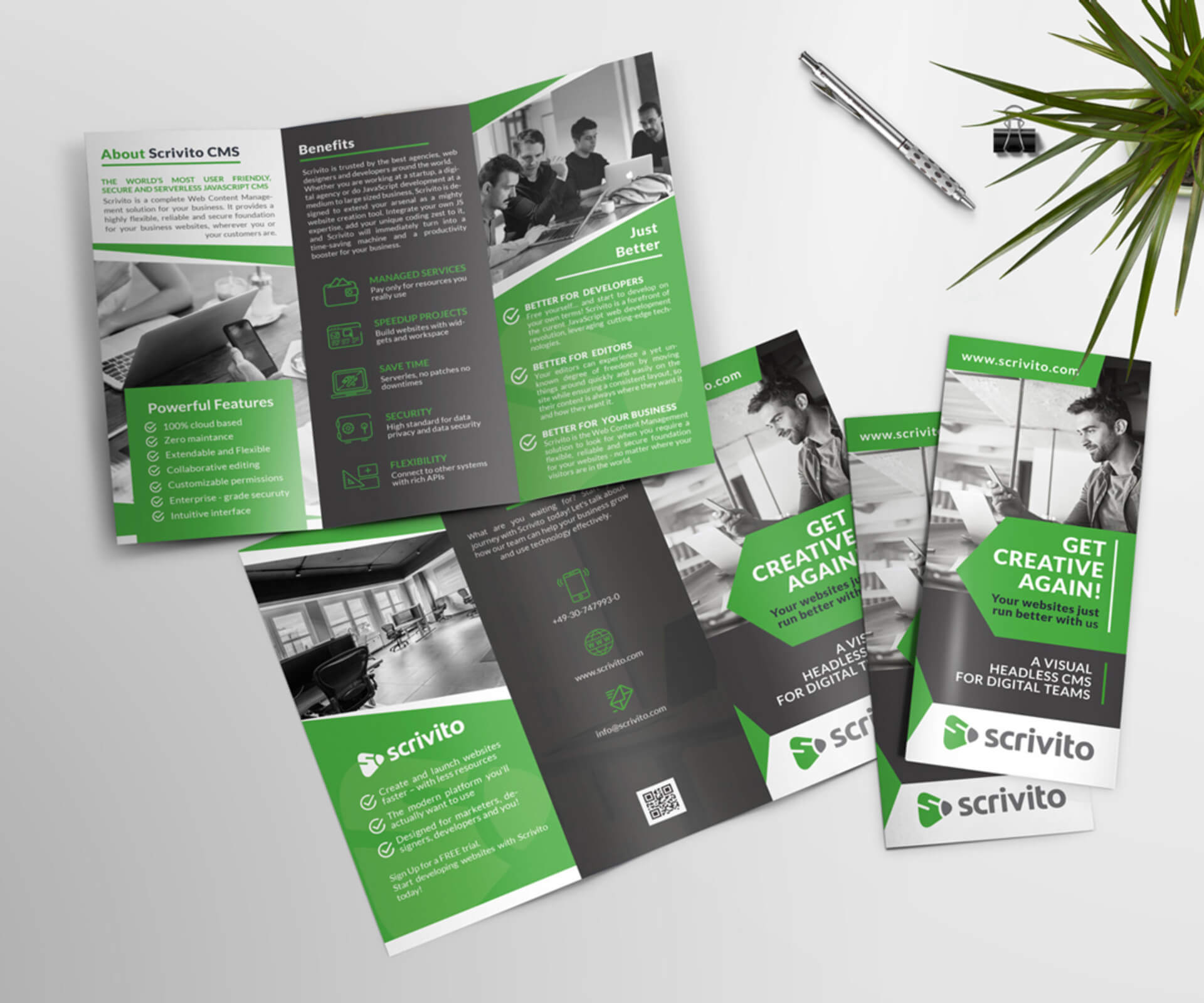  Tri-fold brochure