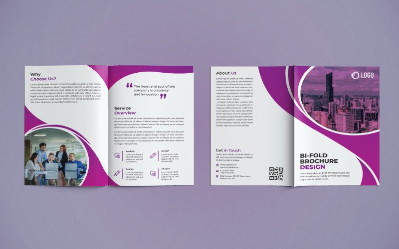 Bi-fold brochure
