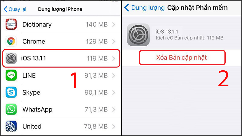 Cách Hủy, Xóa Bản Cập Nhật Ios, Ipados Đơn Giản, Nhanh Chóng -  Thegioididong.Com