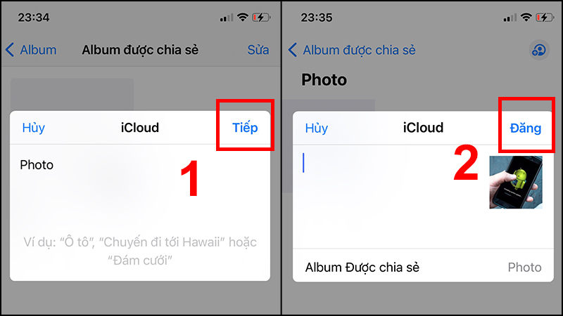 Sao chép hình ảnh từ máy tính vào iPhone thông qua iCloud
