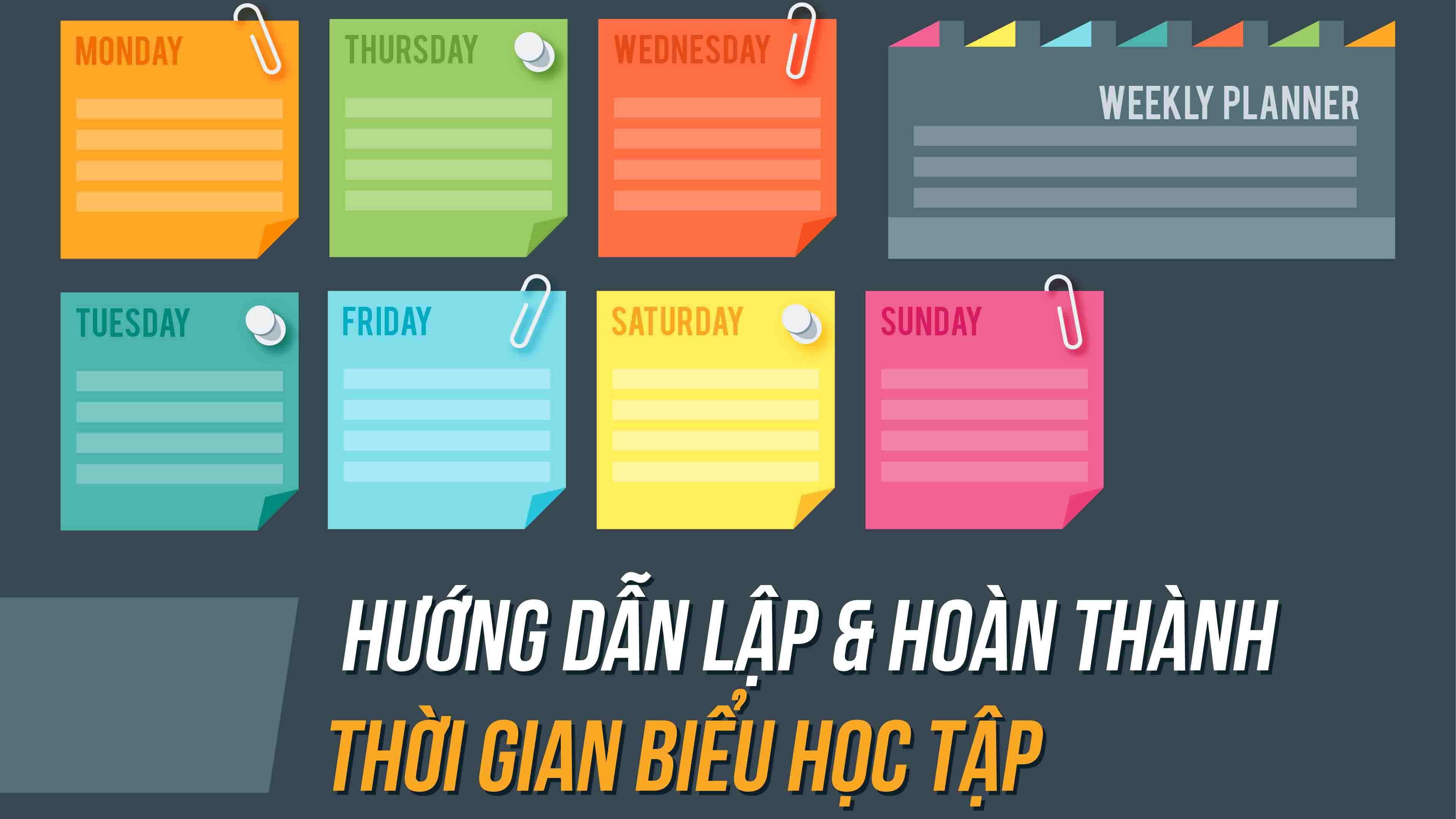 Lập danh sách các môn cần học