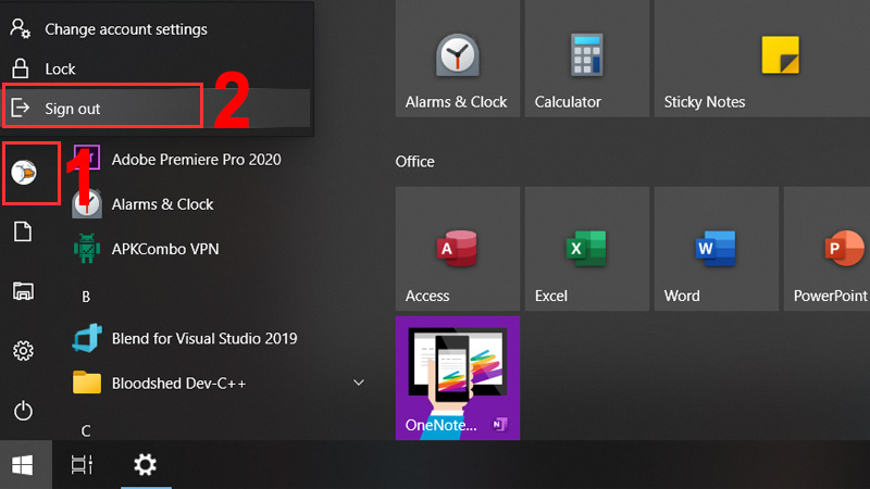 Tho&aacute;t t&agrave;i khoản
