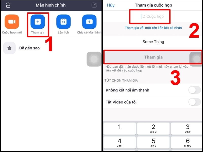 Tham gia ph&ograve;ng học đ&atilde; được tạo sẵn