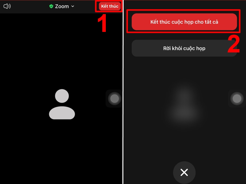 Kết th&uacute;c ph&ograve;ng học
