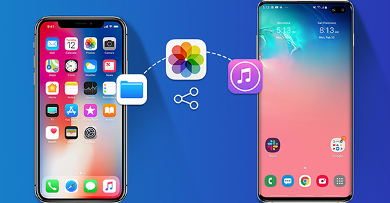 Cách chia sẻ ảnh, video Tết nhanh chóng giữa iPhone - Android