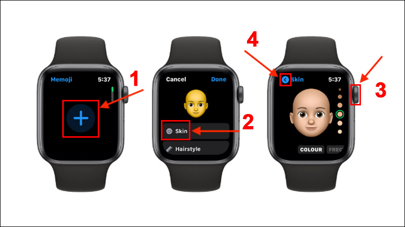 Hướng dẫn cách sử dụng ứng dụng Memoji trên Apple Watch đơn giản