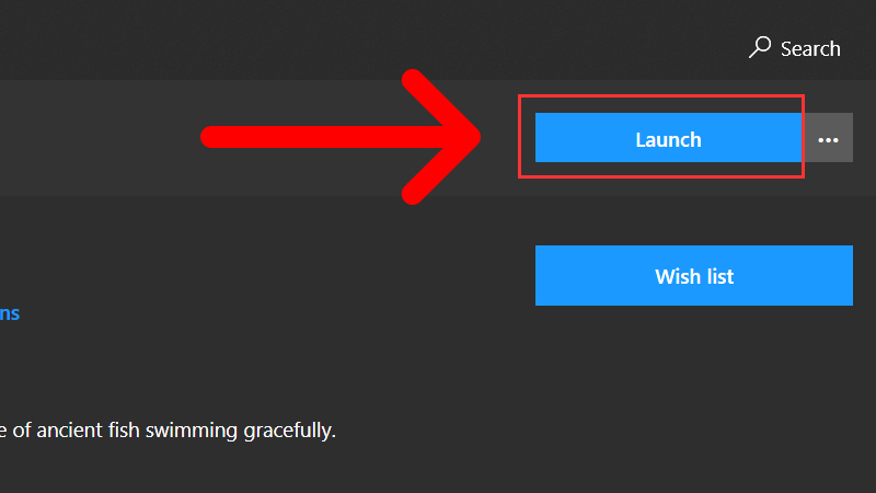 Khởi động ứng dụng