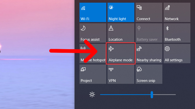 Cách bật, tắt chế độ máy bay trên Windows 10 cực nhanh chóng, dễ hiểu - Thegioididong.com