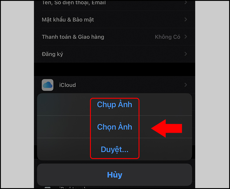 Chọn 1 nút